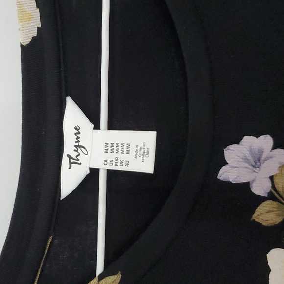 Euc thyme maternity midi dress - Picture 2 of 2